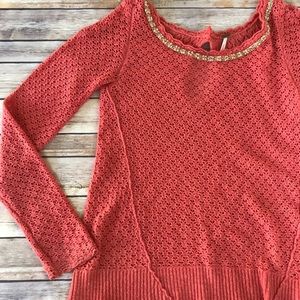 ⚡️Spring Sale⚡️ Free People Embroidered Sweater